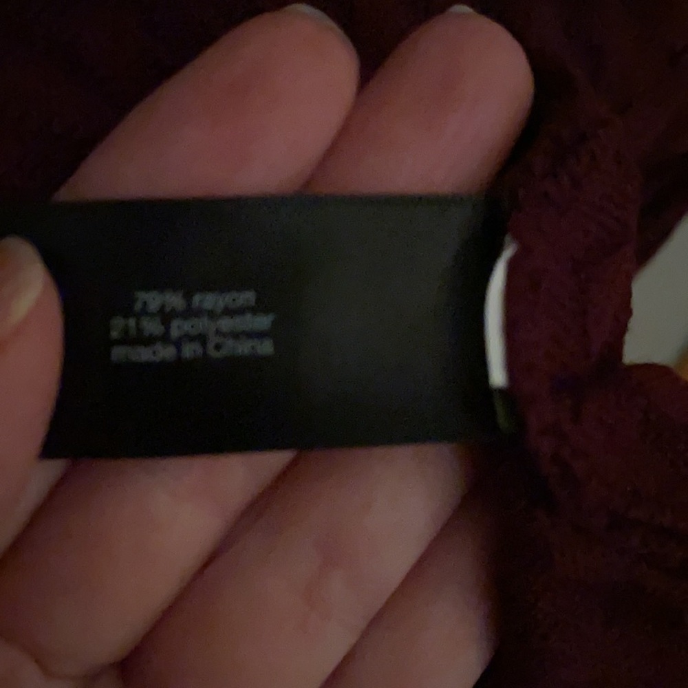Lane Bryant sweater dress in “winetasting” - Picture 7 of 10